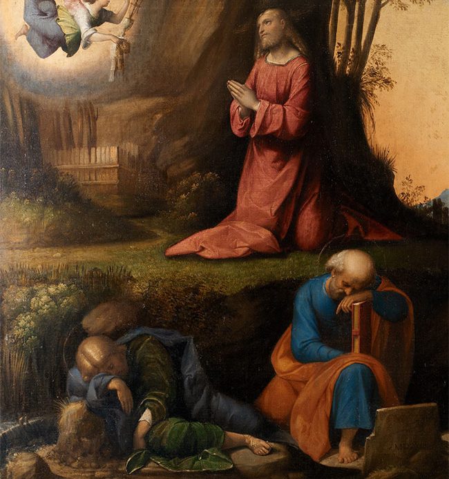 Raiding Glass painting